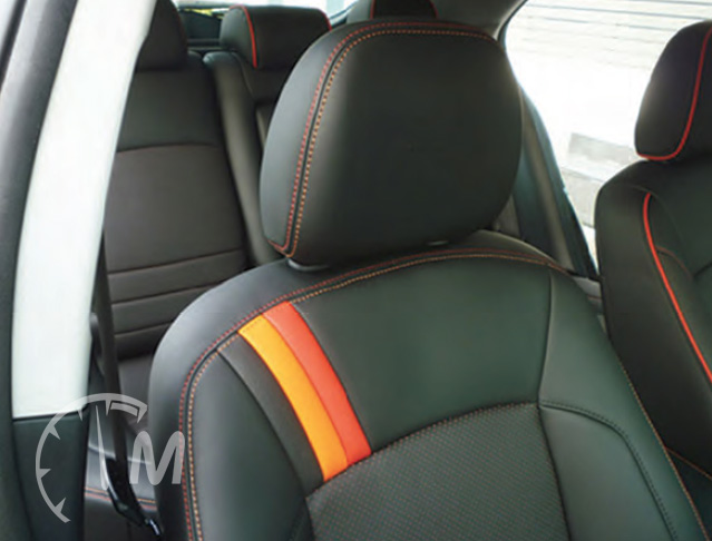 Custom Leather Seats by Pecca